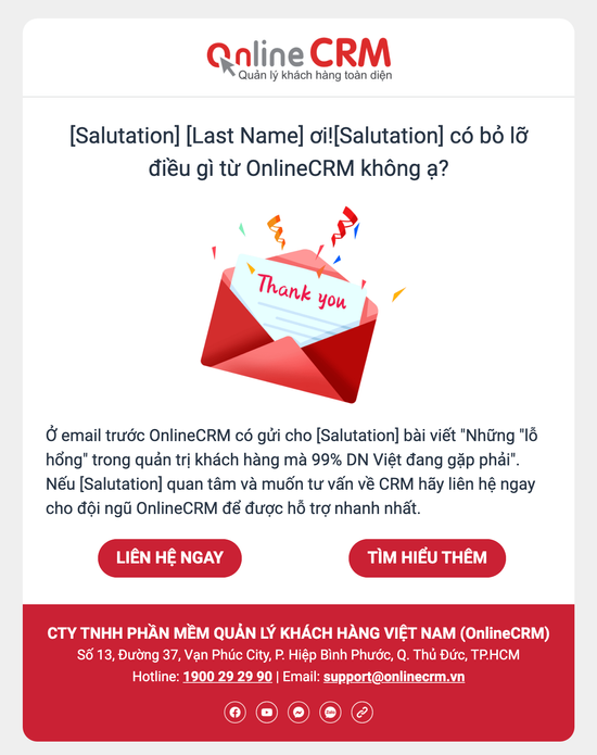 Cá nhân hoá Email