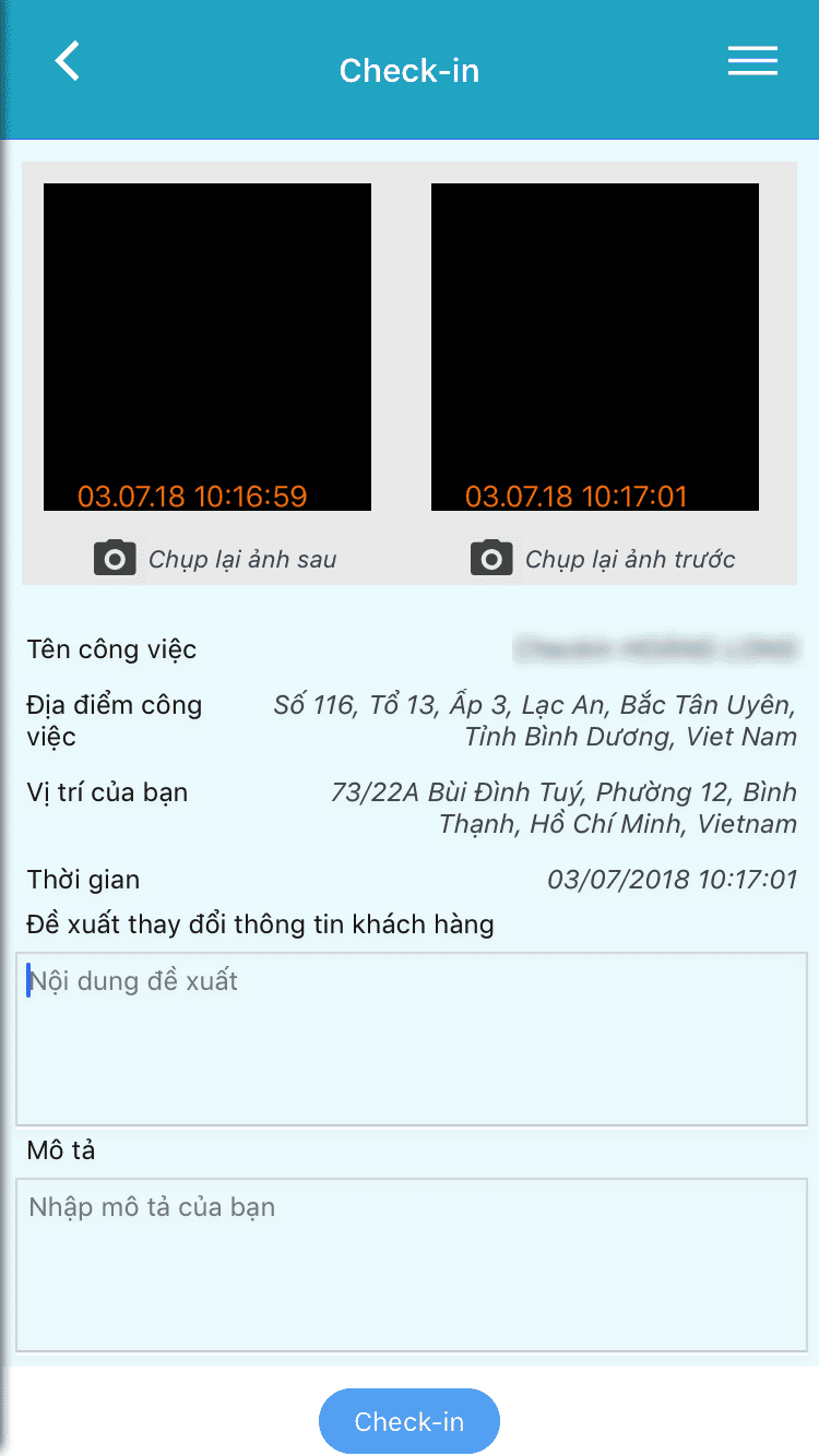 màn hình check in 2