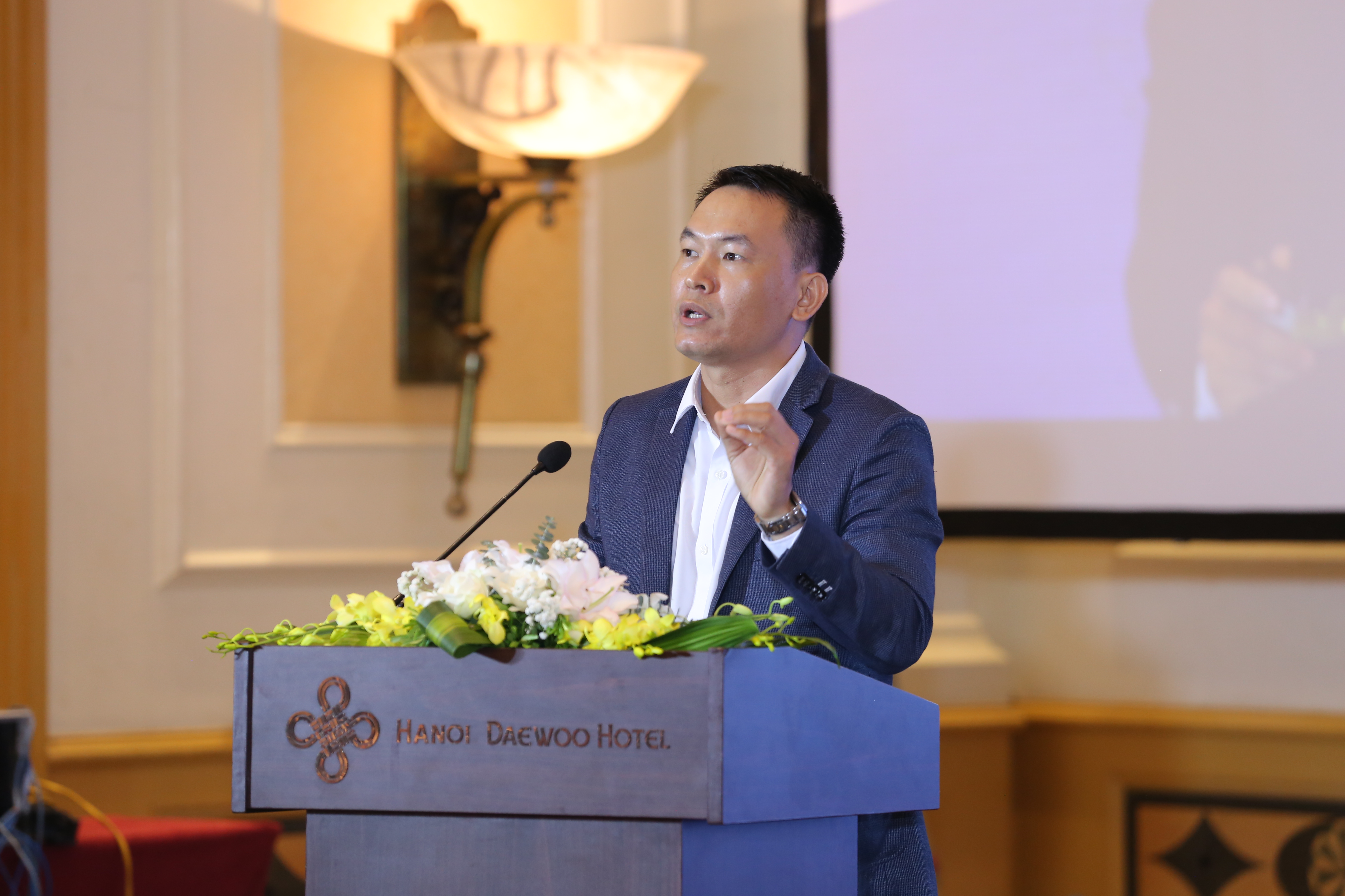 Ông Bùi Cao Học CEO&Founder  trang web cá cược bóng đá hợp pháp
 phát biểu