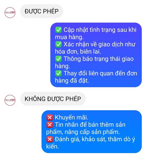 Cập nhập sau mua hàng